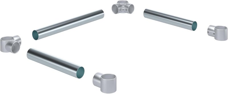 AmGood Cross Bar and Connector Set (for Table 18" x 18") - Image 2